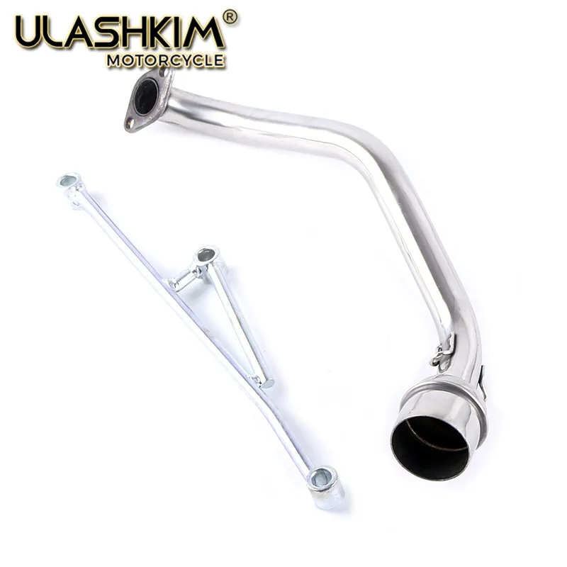

GY6 125 150 125cc 150cc Scooter Muffler Exhaust Escape Full System Slip On 152qmi 157qmj 4 Store Engine