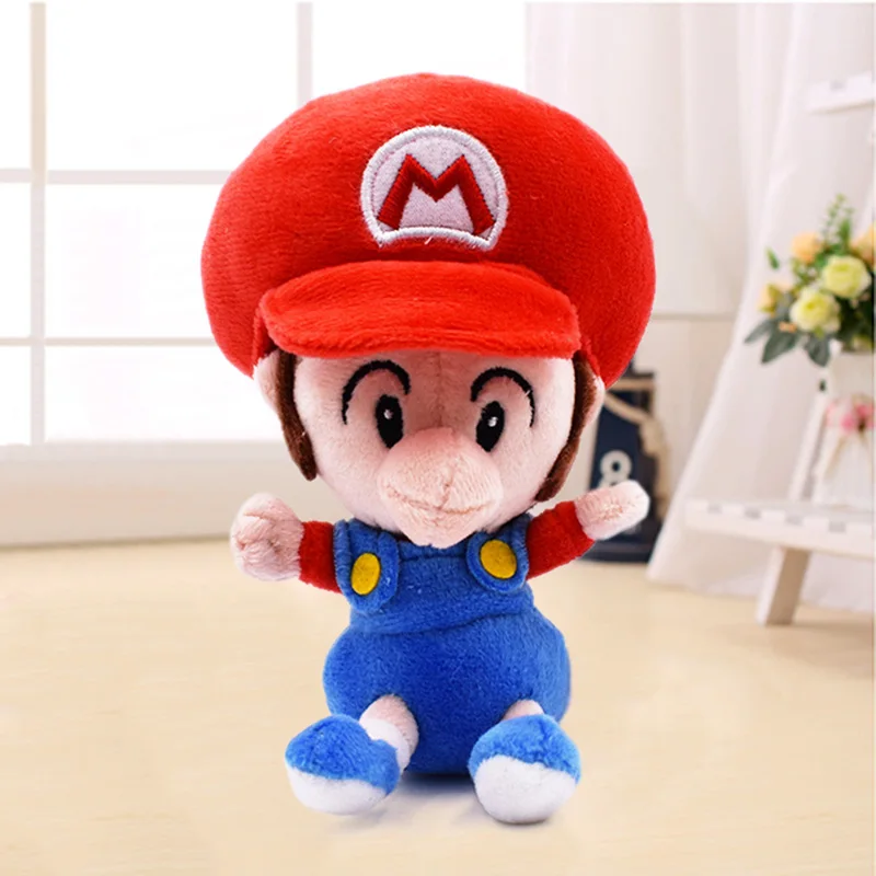 5-11 дюймов Mario Bros Bowser JR Boo Charon Принцесса Персик Дейзи Koopa Wario Waluigi Blooper Мягкие плюшевые игрушки куклы детские подарки - Цвет: 5-inch