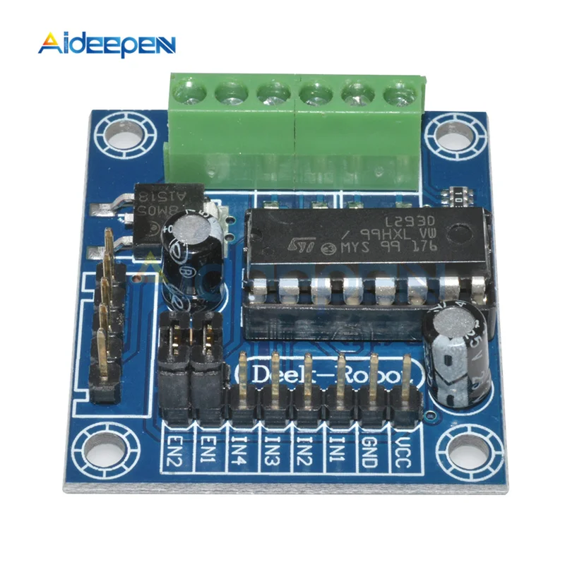 Плата расширения мини-привода двигателя 4 5-25 В постоянного тока L293D 4-канальный