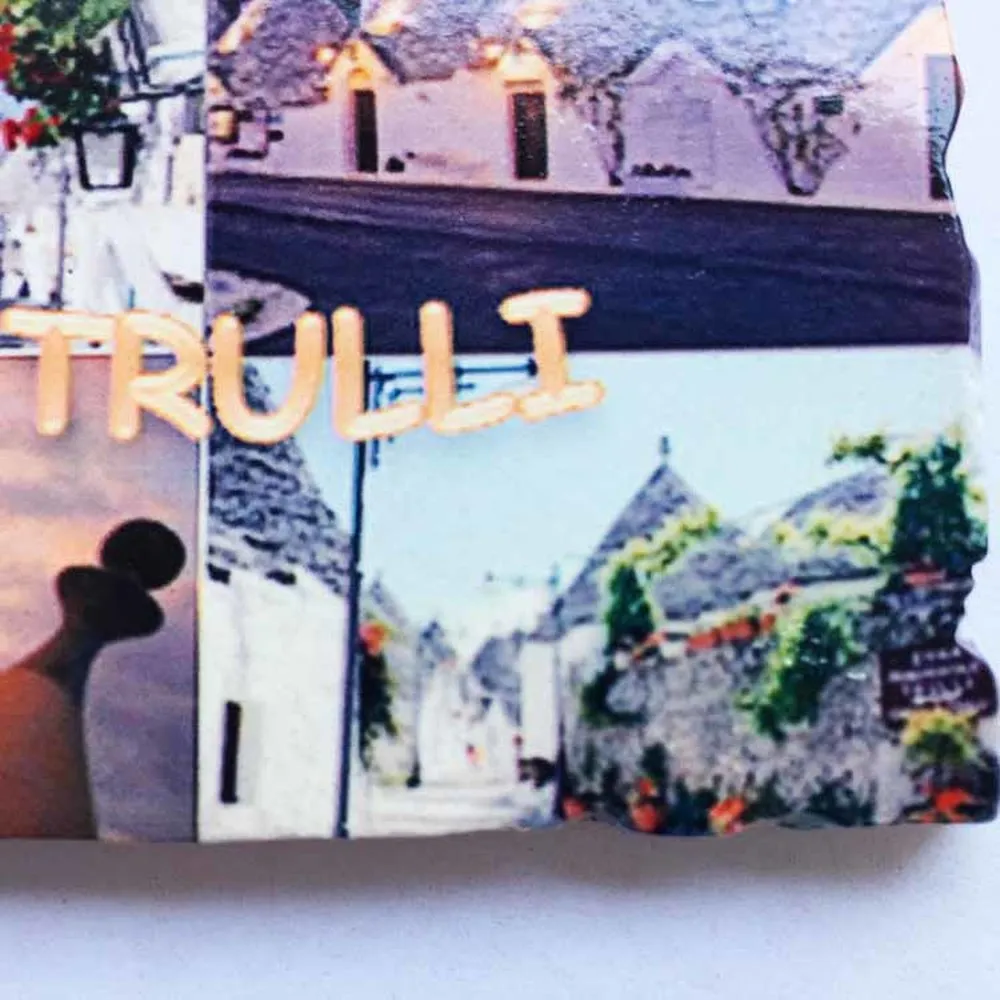 Новые итальянские магнитные магниты на холодильник Puglia Trulli наклейки аксессуары