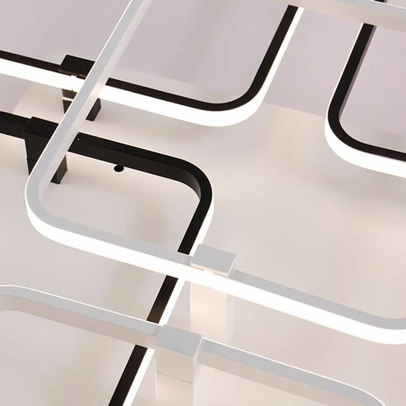 Современные скандинавские алюминиевые потолочные светильники для гостиной