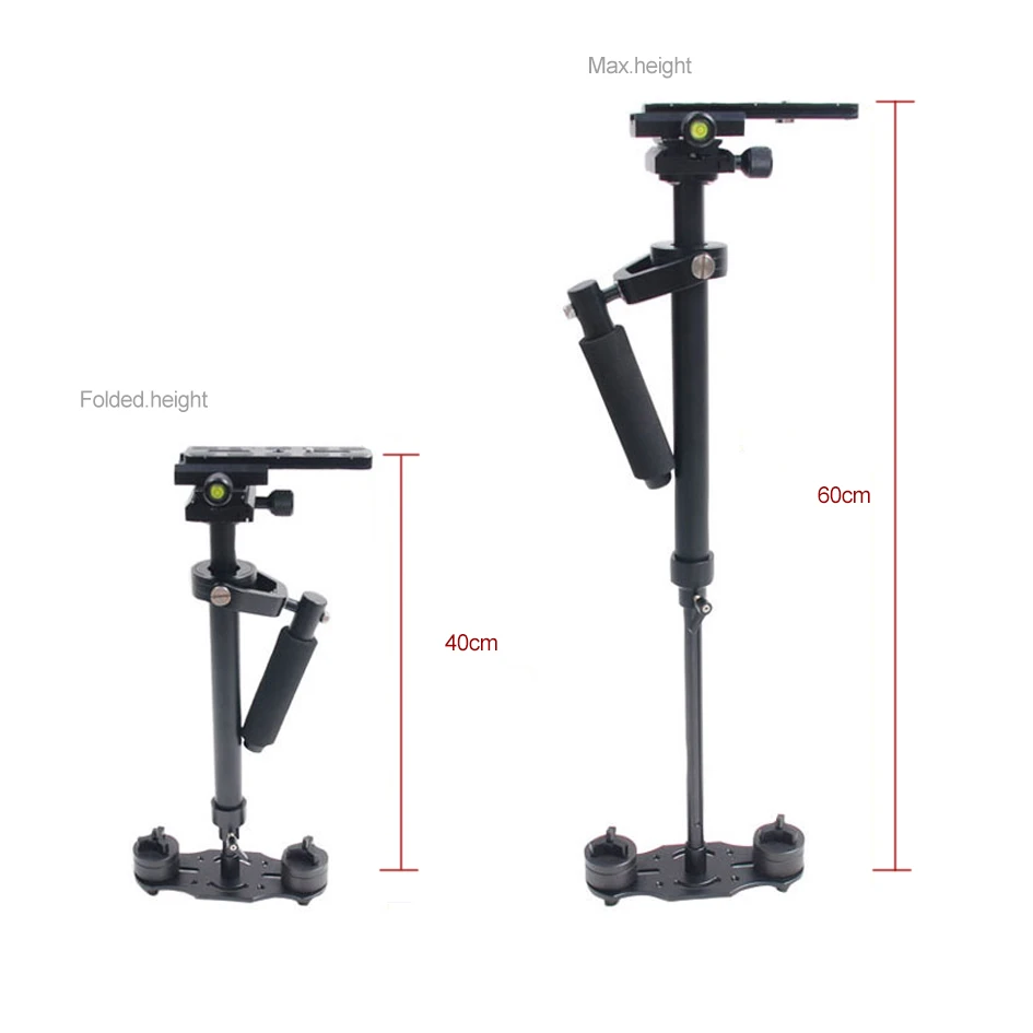 ALUMOTECH S60 Steadycam S 60 + Plus 3 5 кг см алюминиевый ручной Стабилизатор Steadicam DSLR