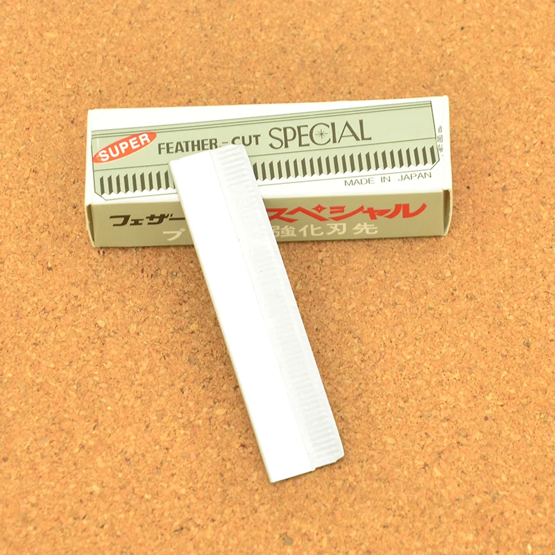 10 шт. Безопасные лезвия для бритья из нержавеющей стали мужчин и женщин сменный