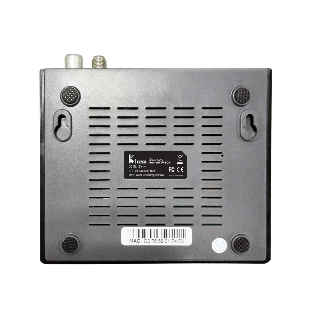 KI про DVB S2 Android 7 1 ТВ коробка DVB-T2/DVB-S2/DVB-C Amlogic S905D Quad Core 2 Гб + 16 смарт-ТВ Dual 5G WI-FI H.265 4 K