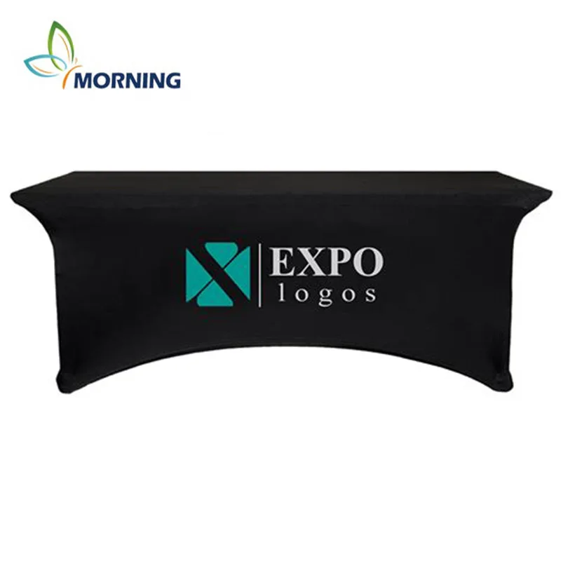 Cloth 4ft 6ft 8ft Custom Logo 100% Polyester Fabric Stretch 