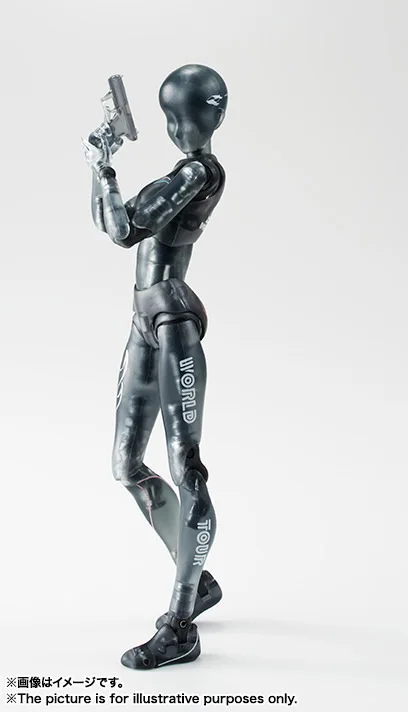 World Tour 1 шт. BODY KUN+ 1 шт. BODY CHAN+ 1 шт. Base BJD черный прозрачный цвет Ver. ПВХ фигурка Коллекционная модель игрушки