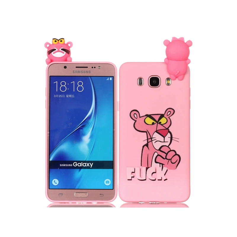 Etui для samsung Galaxy J5 j510 чехол для телефона 3D Единорог Panda собачий силиконовый чехол на СПС Coque samsung J5 J3 J7 J случаях