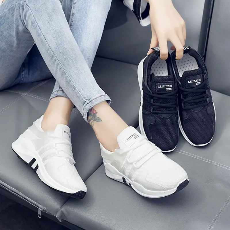 2018 женская обувь для бега прогулочные спортивные легкая дышащая туфли уличная на