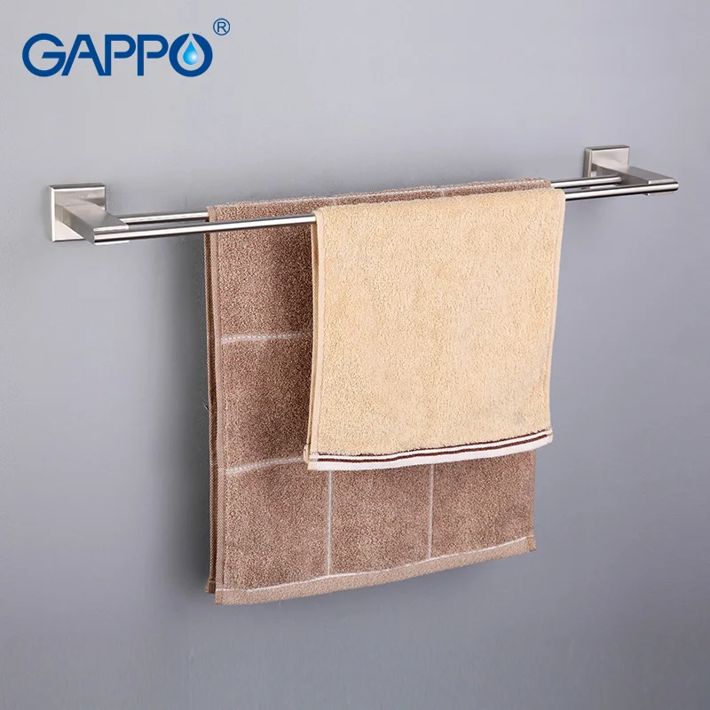 GAPPO 1 комплект высокое качество настенный двойной держатель для полотенец