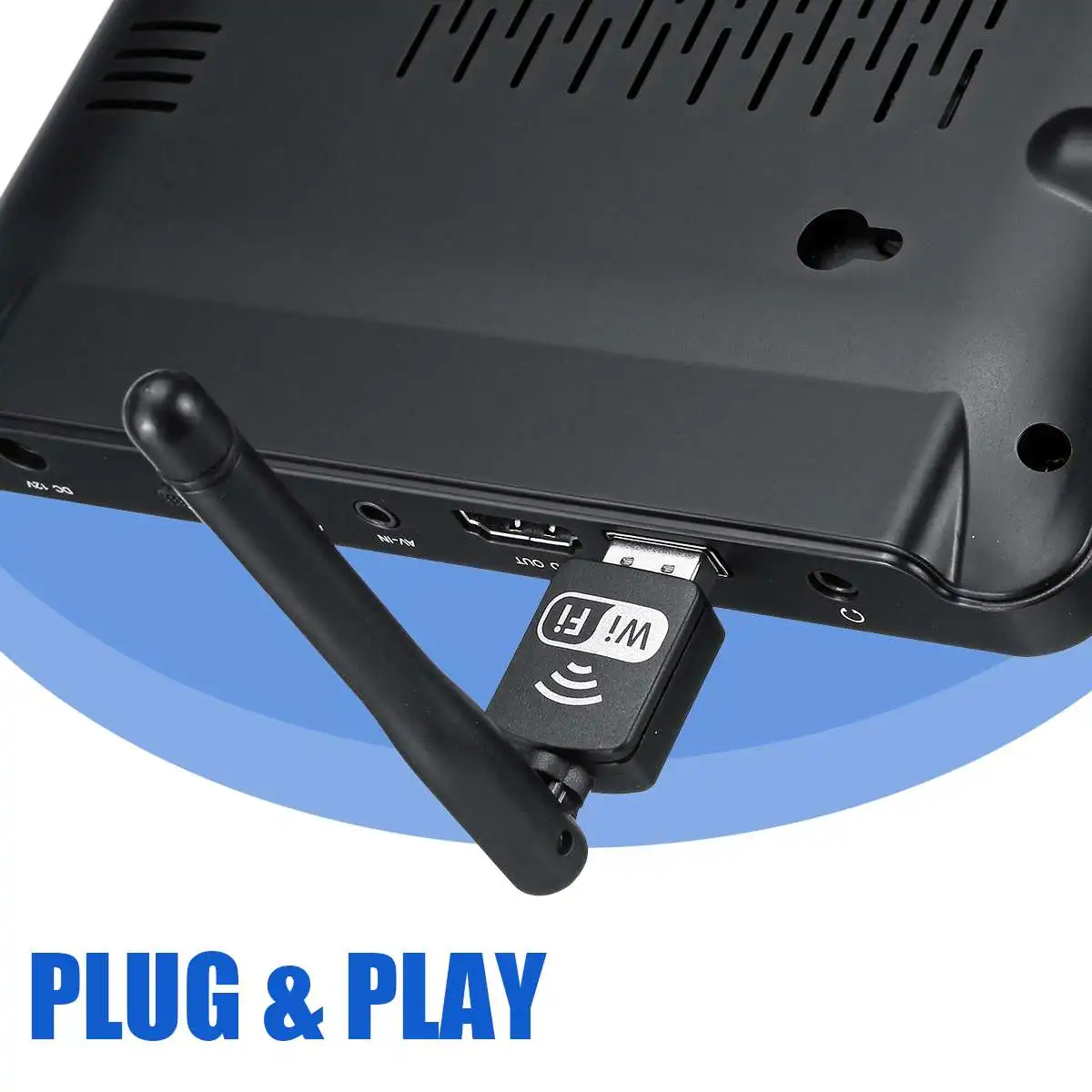 Мини WiFi ТВ Антенна Внутренняя Wifi антенна для цифрового телевидения DVB-T2 DVB-T tv HD tv Настольный Ноутбук проектор с usb-портом
