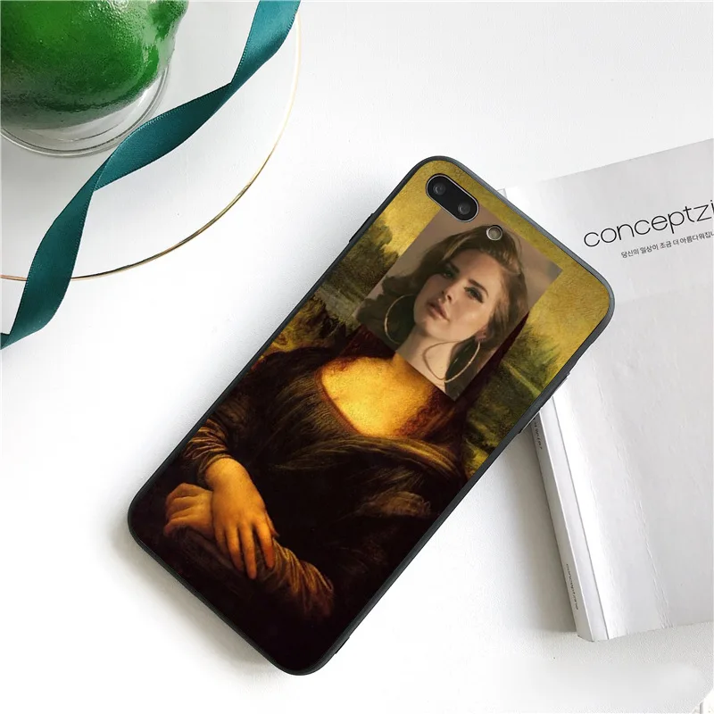 MaiYaCa Сексуальная Певица модель Lana Del Rey Mona Lisa чехол для телефона iphone 11 Pro 11Pro MAX 8 7 6 6S Plus X 5s SE XR XS