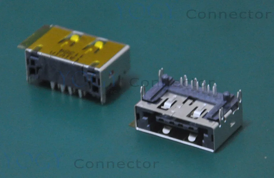 10 шт. 11x18 мм смешанный usb-разъем eSATA подходит для Lenovo G450 G460 Toshiba L505D P500 M500 P505 A505 M645 A665