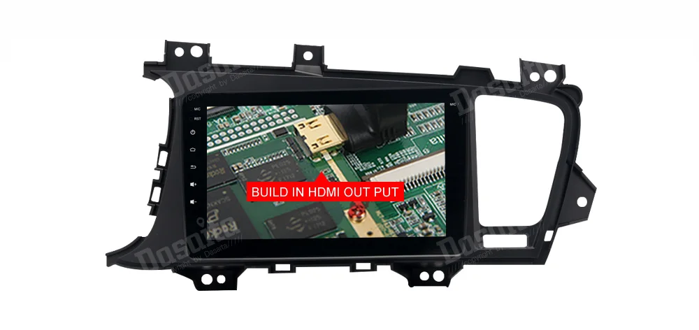 Автомобиль 1 din радио android 8,1 gps Navi для Kia Optima/K5 2011 2012- Авторадио Навигация головное устройство мультимедиа wifi BT RDS