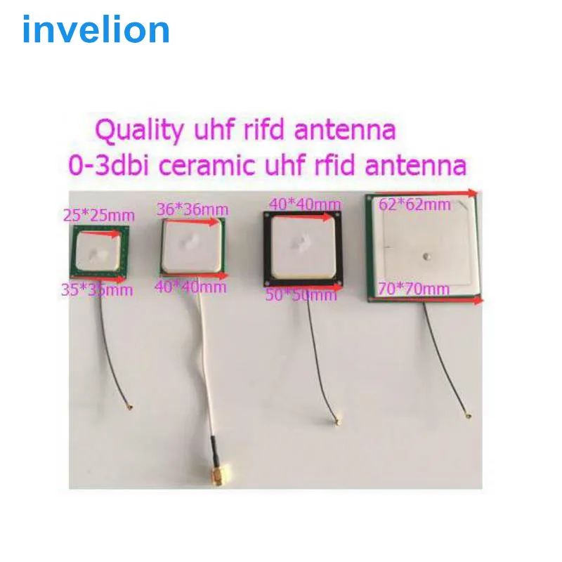 3dbi 915 МГц RHCP керамика rfid ридер антенна 60*60 мм пассивный 865-868 небольшой uhf ipex/sma