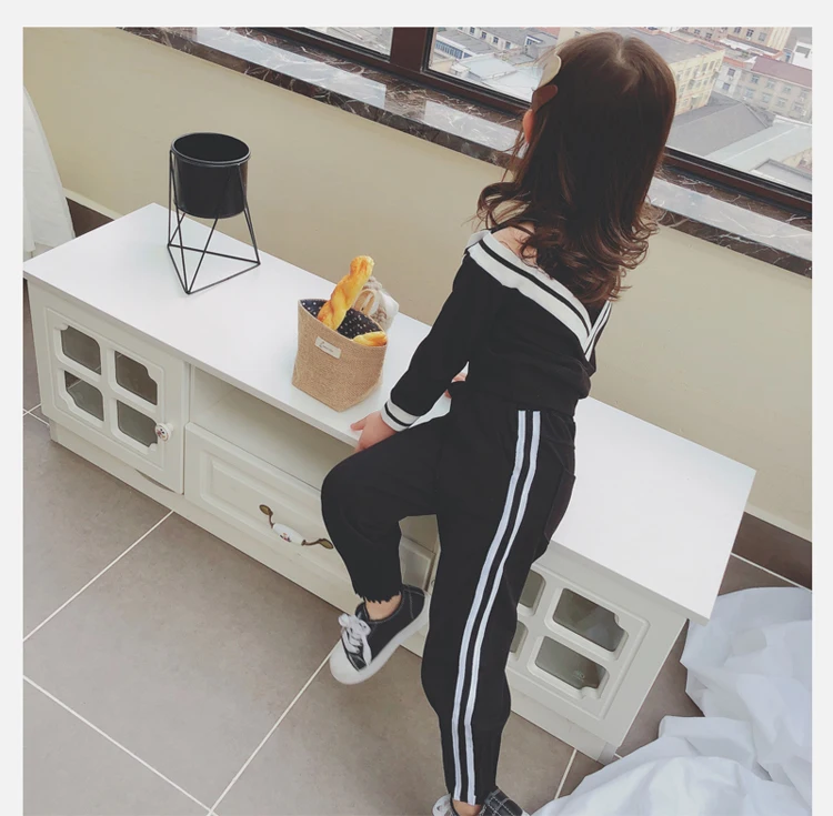 Коллекция 2019 года весенняя одежда для маленьких девочек комплект одежды детей 2