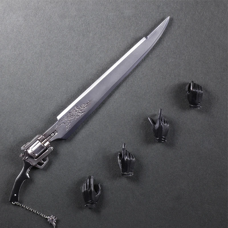 Paly Play Arts Kai Final Fantasy VII 7 Sephiroth ПВХ фигурка Squall Leonhart Gunblade фигурка Коллекционная модель игрушки