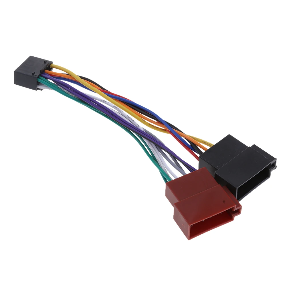 16 PIN автомобильный стерео радио жгут проводов адаптер для Kenwood/JVC ISO свинцовый кабель Разъем для подключения простая установка
