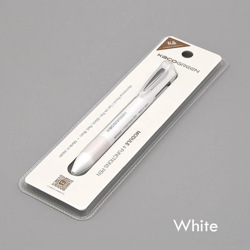 Оригинальные многофункциональные ручки Xiaomi KACO 4 в 1 черный синий красный стержень сменный гелевый карандаш механический карандаш 0,5 мм японские чернила для офиса и школы