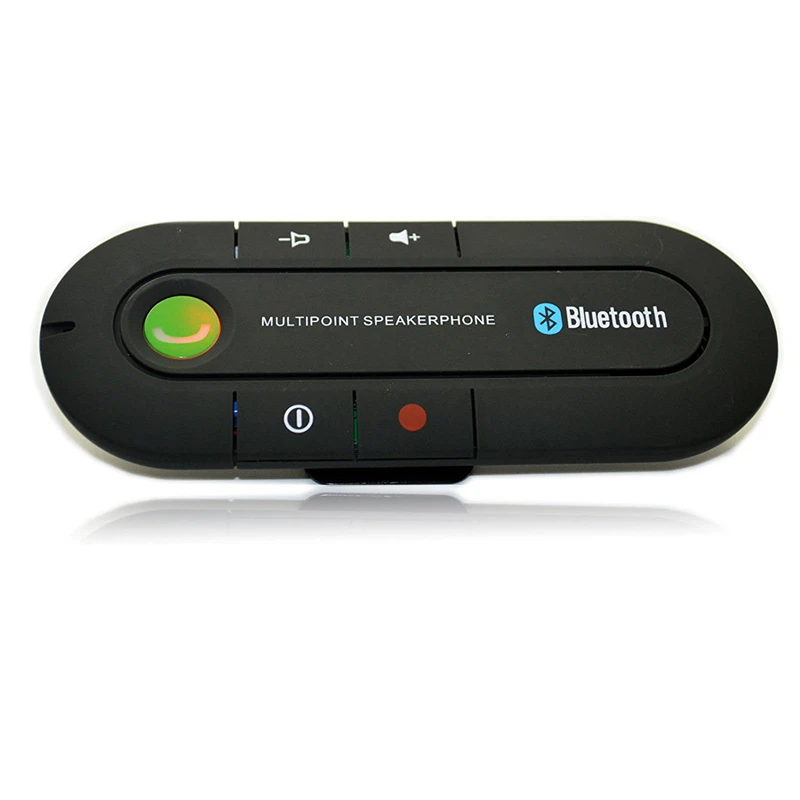 Беспроводной Bluetooth V4.1 Car Kit Multipoint Hands Free Call Динамик телефон козырек клип DSP Функция
