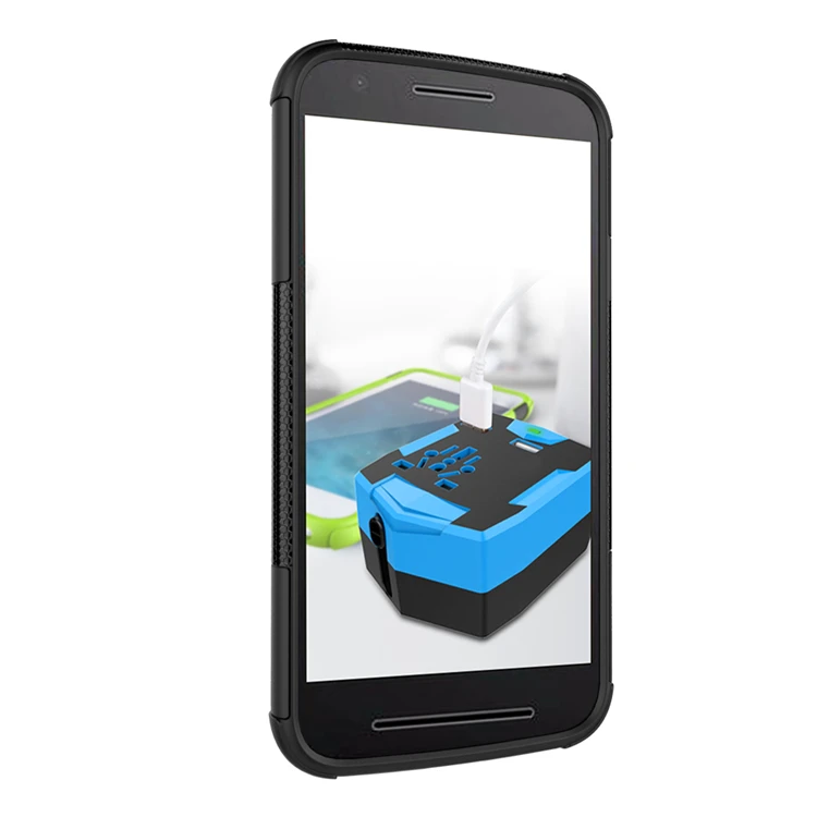 IVCE Гибридный Броня Чехол Для Lenovo moto E3 телефон случае Прочный Ударопрочный