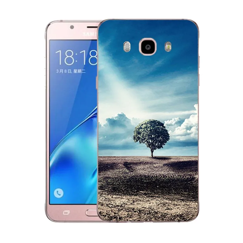 QMSWEI Soft Tpu Clear Phone Case For Samsung Galaxy A3 A5 2017 2016 prime J1 J2 J5 J3 J7 TPU View Tree Sky Cloud Cute Cover |
