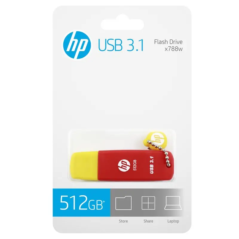 Высокоскоростной USB флеш накопитель HP x788w 3 1 32 ГБ 64 128 256 512 флешка карта памяти для