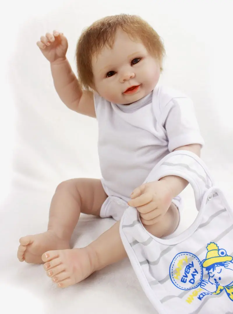 Bebe настоящий милый новорожденный мальчик куклы Reborn Младенцы 22 &quotполный