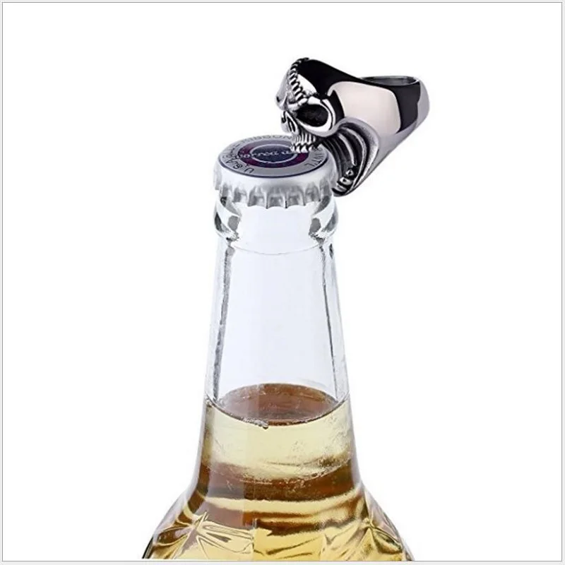 Открывалка для бутылок из нержавеющей стали дизайнерский штопор в уличном стиле