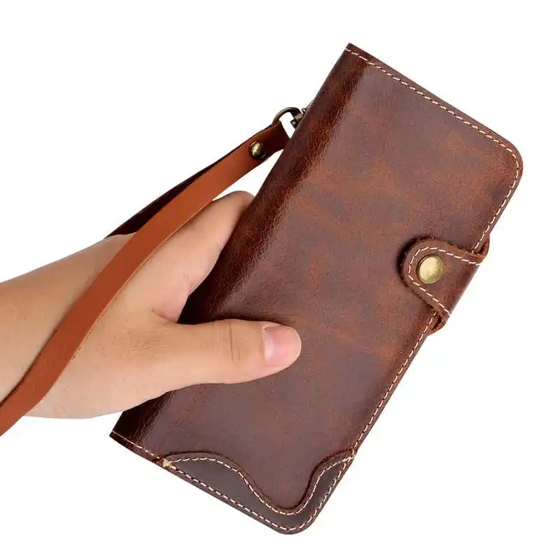 3D Genuine Leather Case For iPhone 11 pro 7 8 Plus 6 6S Wallet Stand Protect Flip for X XR XS Max phone Cover |