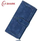 Кошелек LY.SHARK Женский, из нубука и кожи