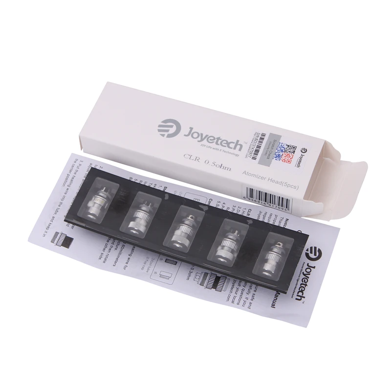 5pcs/lot Original Joyetech eGo ONE CLR Coils Rebuildable Reuseable 0.5ohm 1.0ohm Heads For Ego One Series Atomizers | Электроника