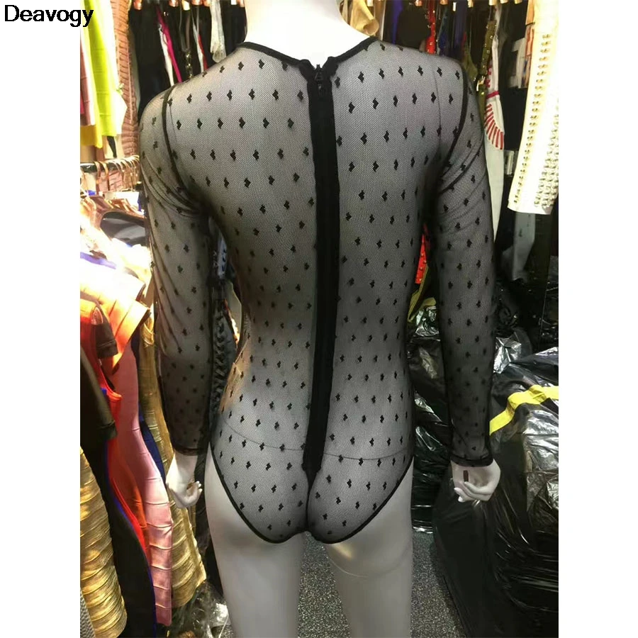 Deavoge 2017 новинка оптовая продажа пикантные одежда с длинным рукавом Женщины Bodycon
