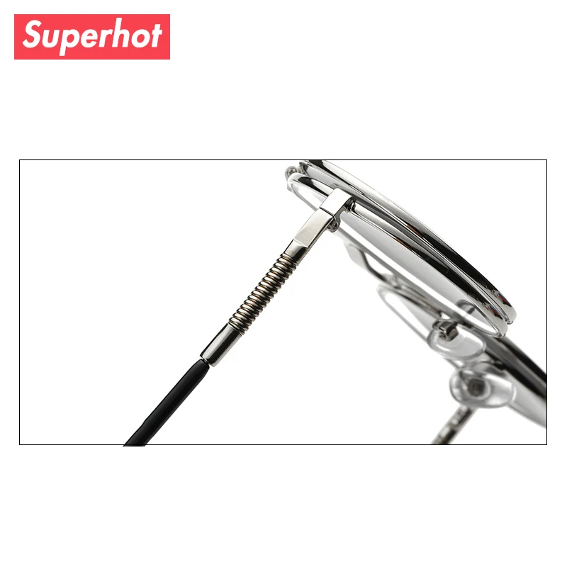 Очки superhot Ретро винтажные металлические круглые солнцезащитные очки с