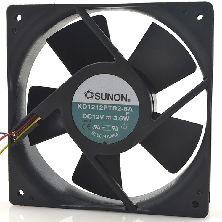 Новый оригинальный Φ 12V 3,6 W 12cm 12025 инверторный вентилятор