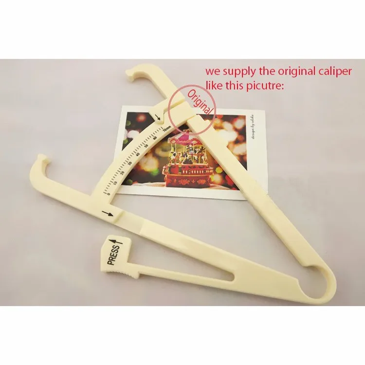 Штангенциркуль для жира в теле 1 шт. популярный тестер анализатор кожи фитнеса