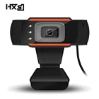 HD веб-камера HXSJ с 3 светодиодами, 480P, с микрофоном и функцией ночного видения