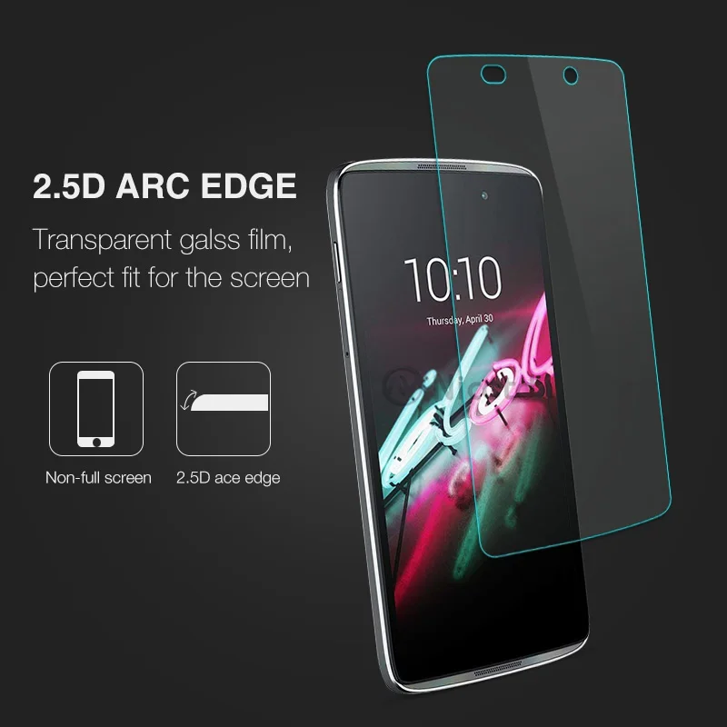 Для Alcatel One Touch idol 3 4,7 Защитная пленка 2.5D 9H защитная пленка из закаленного стекла для Onetouch idol 3 6039 6039J 6039Y