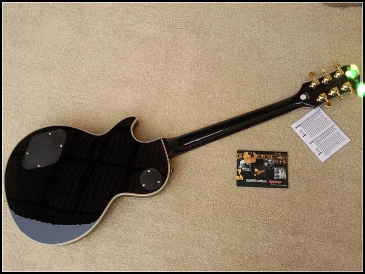 Details about EMS ship Classic three pickup Black Beauty Electric Guitar With Case | Спорт и развлечения