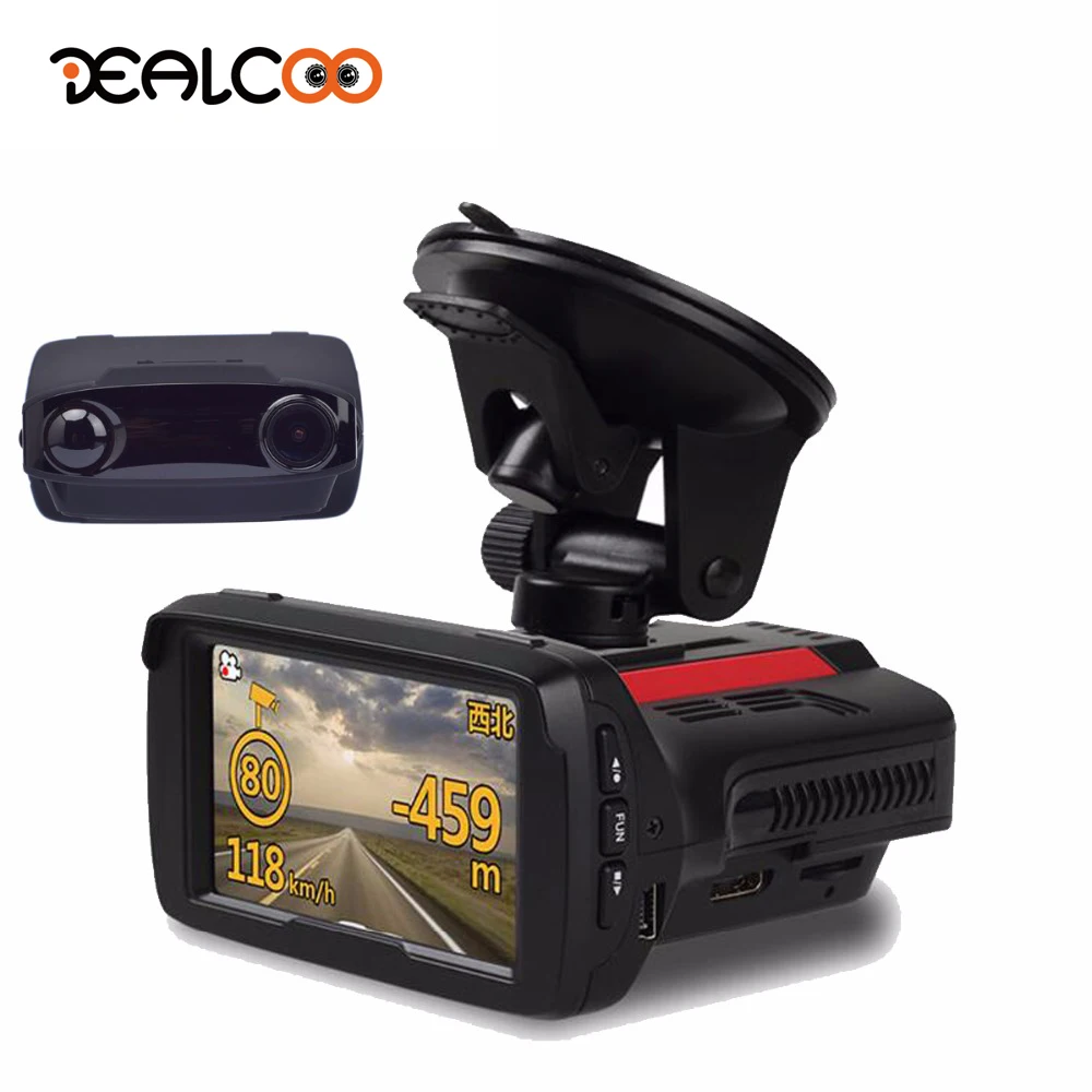 Автомобильный видеорегистратор радар детектор 3 в 1 Dvr gps Радар Регистратор