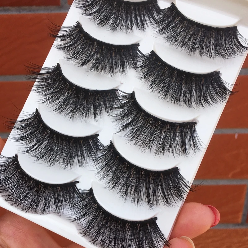 Ресницы Накладные густые с объемным изгибом 5 пар| |