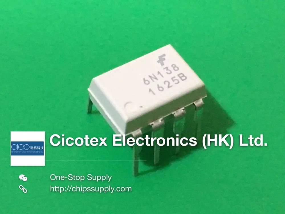 10 шт./лот F6N138 6N138M 6N138 6N138-M DIP8 OPTOISO 5кв DARL W-BASE 8DIP