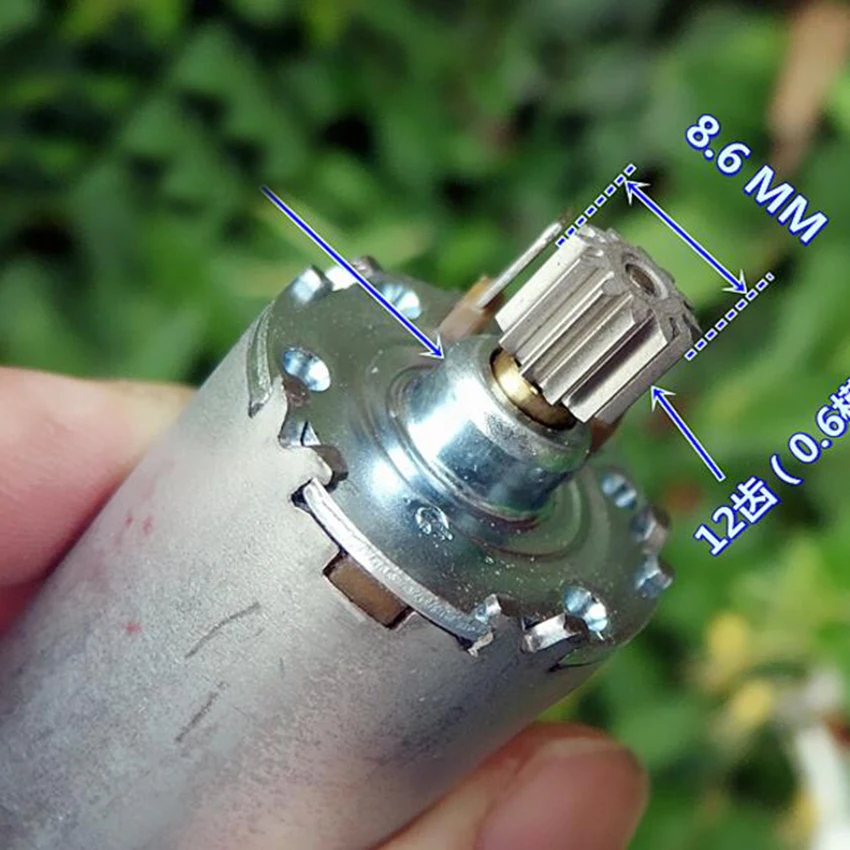 Двигатель постоянного тока DC12V высокой мощности высокоскоростной мотор DIY