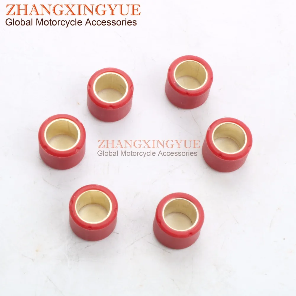 Фото Производительность гоночный вариатор Набор роликов 16x13 (4g-7g) для GY6 50 139QMB 1P39QMB скутер 4T №4