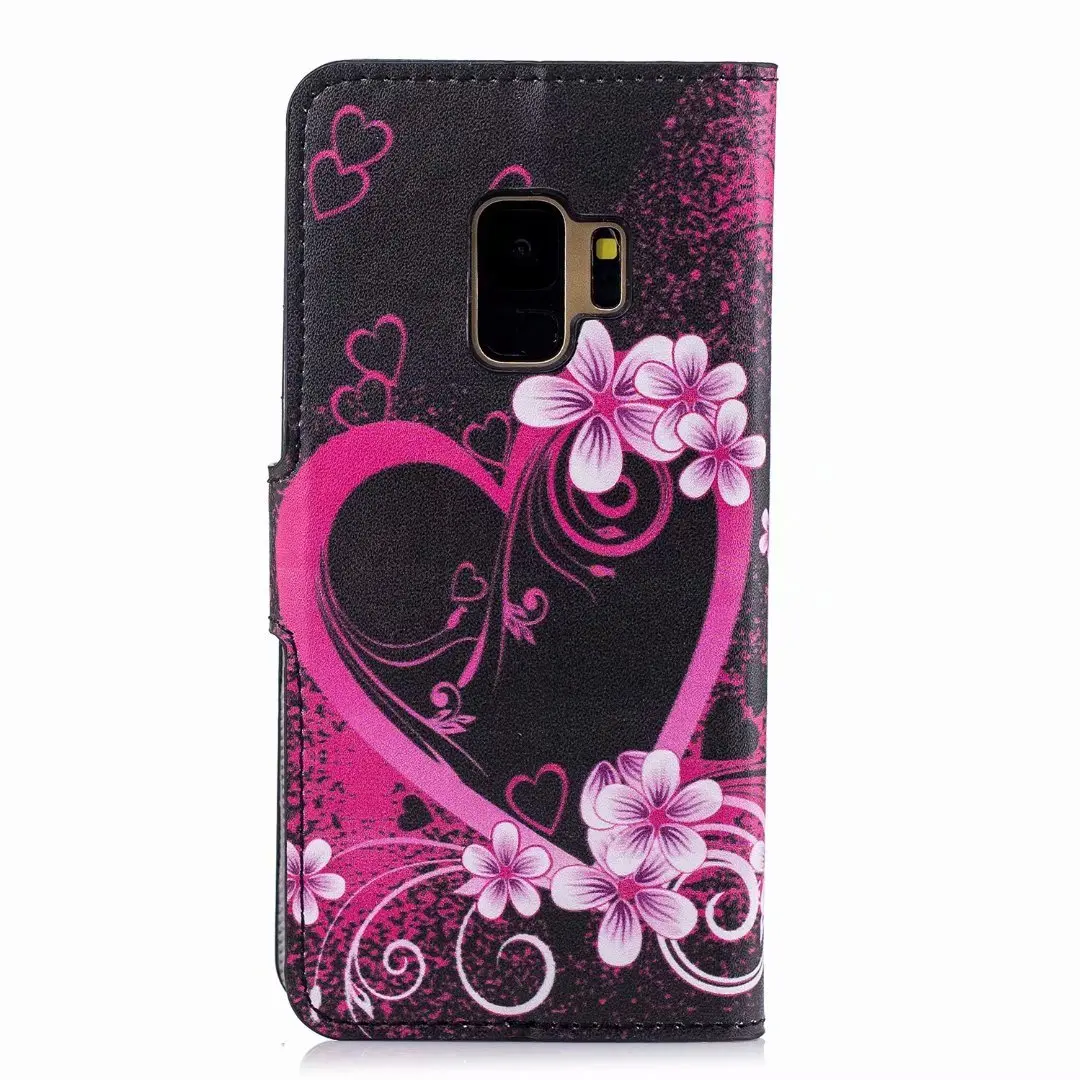 Кожаный чехол бумажник для Samsung Galaxy A3 A5 A7 2016 J1 J3 J5 J7 2017 J2 Prime Max S6 S7 Edge S8 S9 Plus A8