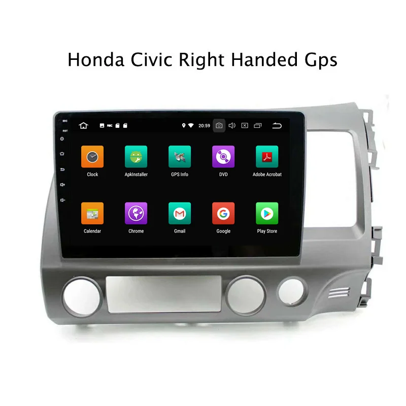 9 "4 г оперативная память 32 Встроенная Octa Core Android 8 0 автомобиль DVD gps для Honda Civic 2004