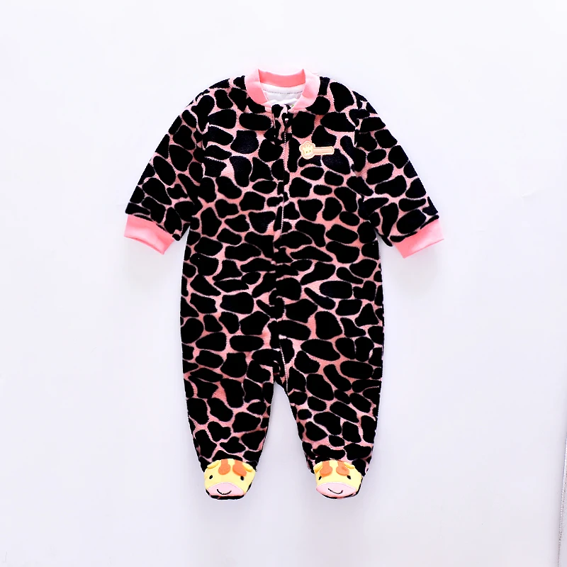 Детский флисовый комбинезон мягкий теплый зимний для мальчиков и девочек