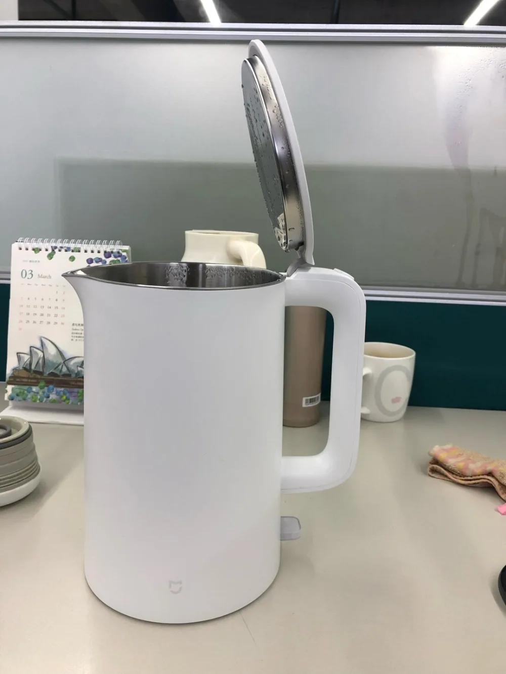 Xiaomi Mijia Электрический чайник 1.5L быстрое кипячение из нержавеющей стали чайник для воды авто защита от потери мощности инструмент для умного дома