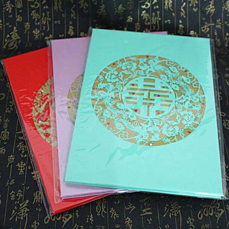 Китайская пустая книга для гостя на свадьбу свадебная подписей украшения прием