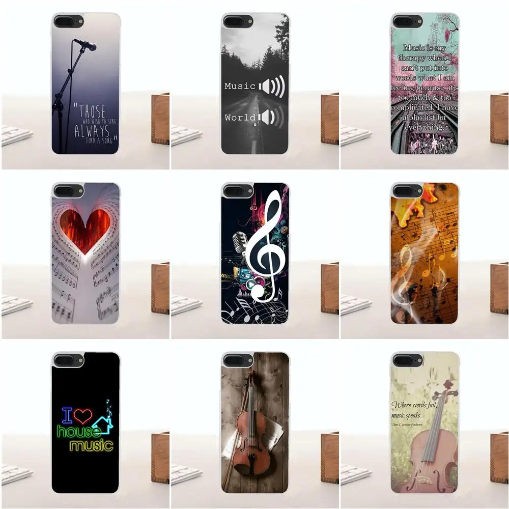 Мягкий ТПУ чехол Bixedx для сотового телефона с надписью I Love House Music Apple iPhone 4 4S 5 5C SE 6 6S