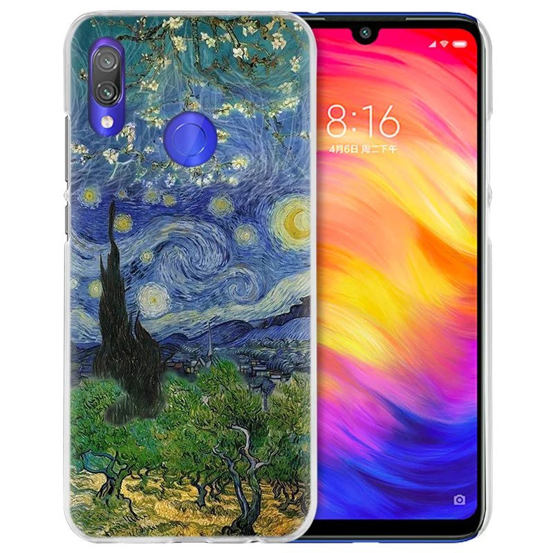 Чехол Ван Гога с ромашками для Xiao mi Red mi Go Note 7 6 6A Pro S2 5 5A 4X mi A1 A2 9 mi x 3 5G 8 lite Play F1 жесткий чехол для телефона из ПК